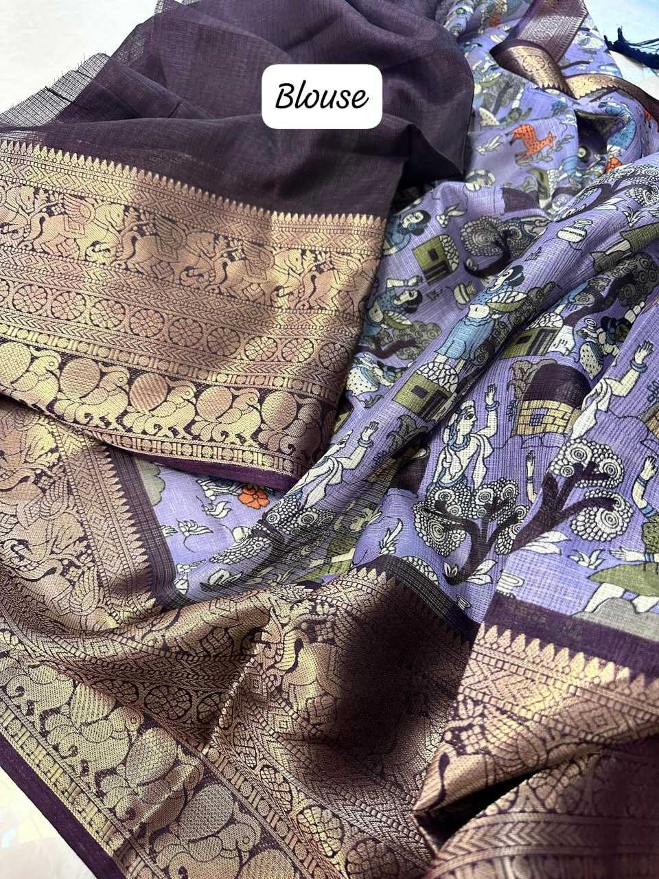 YNF KOTA SILK RWC LIGHT SAREES WHOLESALE PRINTED KOTA DORIA LADIES SAREES MANUFACTURER