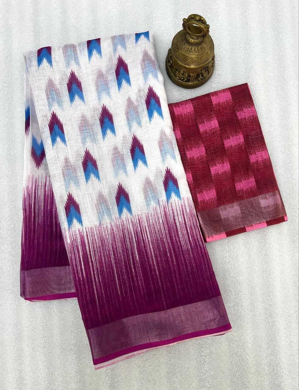 YNF LINEN RMA 453 SAREES WHOLESALE FANCY SAREES MANUFACTURER