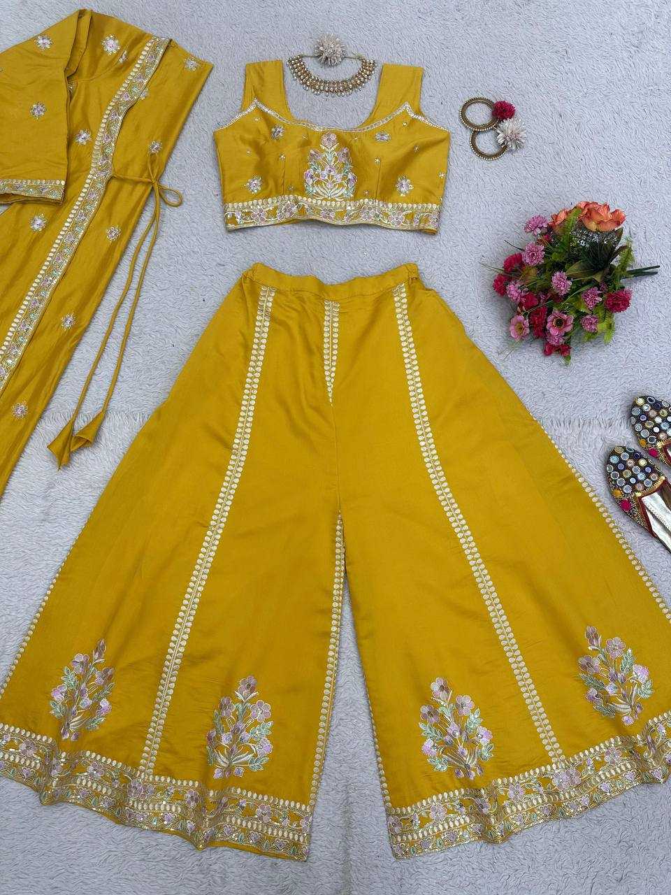 YNF MASLIN RIN169 5706 SUITS & DRESSES WHOLESALE INDO WESTERN DRESSES MANUFACTURER    