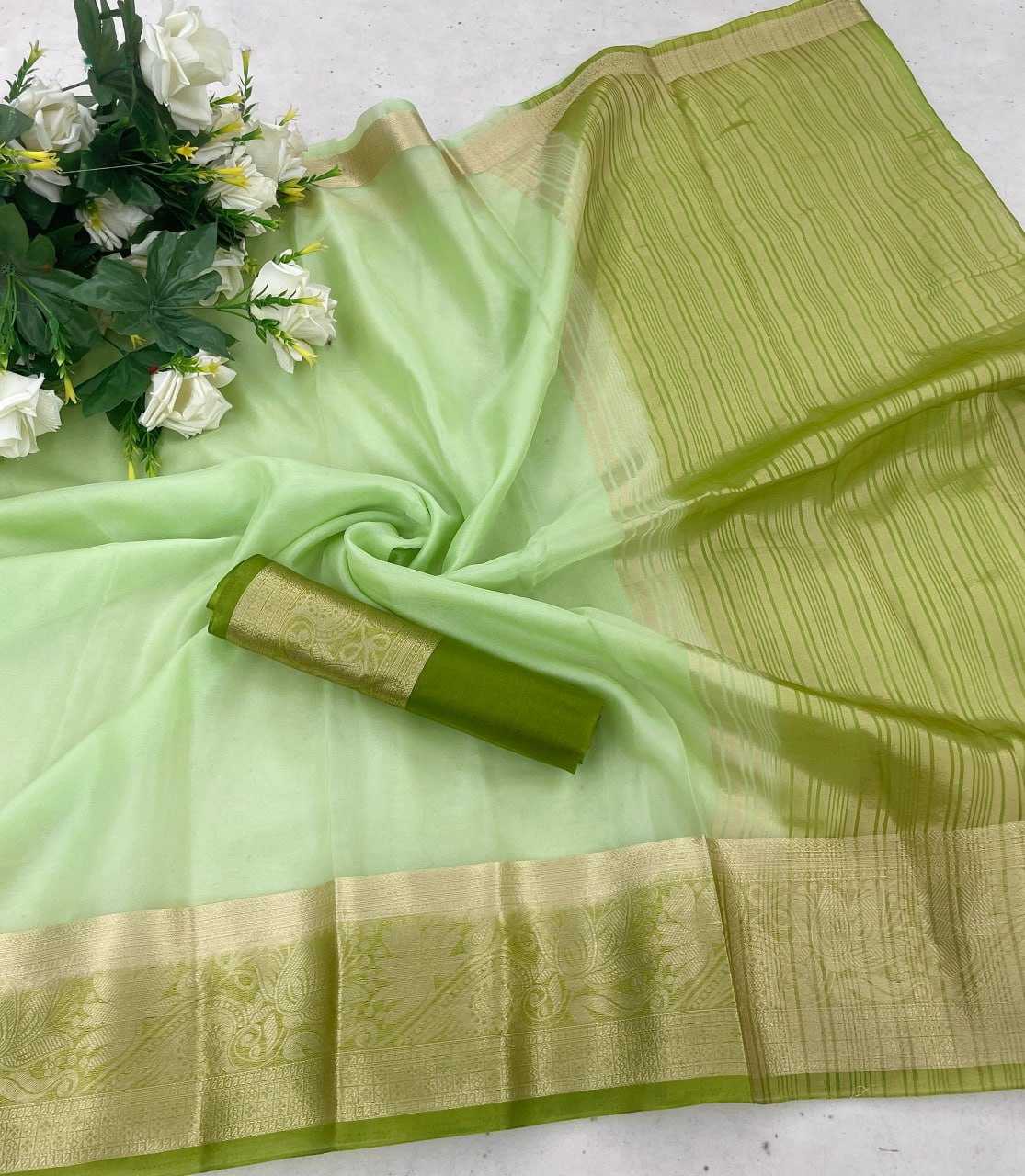 YNF ORGANZA SRI 249 WHOLESALE SAREES MANUFACTURER