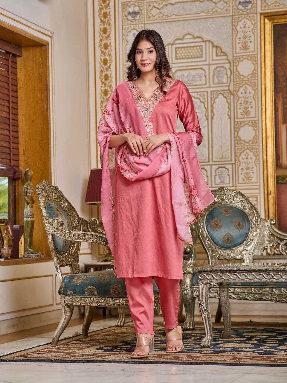 YNF PURE VISCOS SMC 105 SUITS & DRESSES WHOLESALE LADIES DRESSES MANUFACTURER 