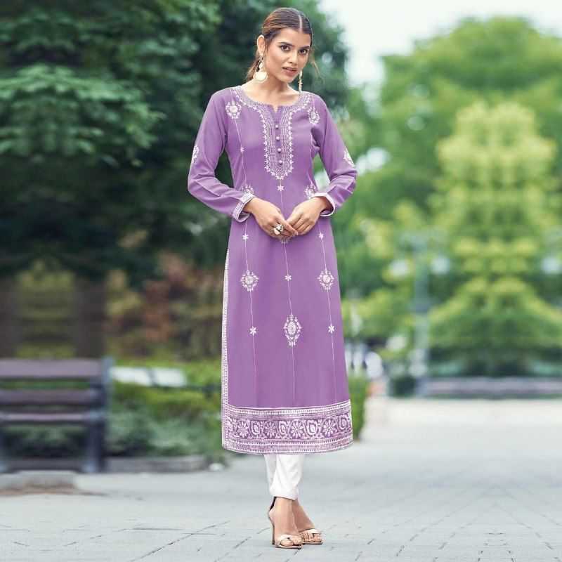 YNF RAYON KMD 56 KURTIS WHOLESALE LONG RAYON KURTIS WITH BOTTOM MANUFACTURER