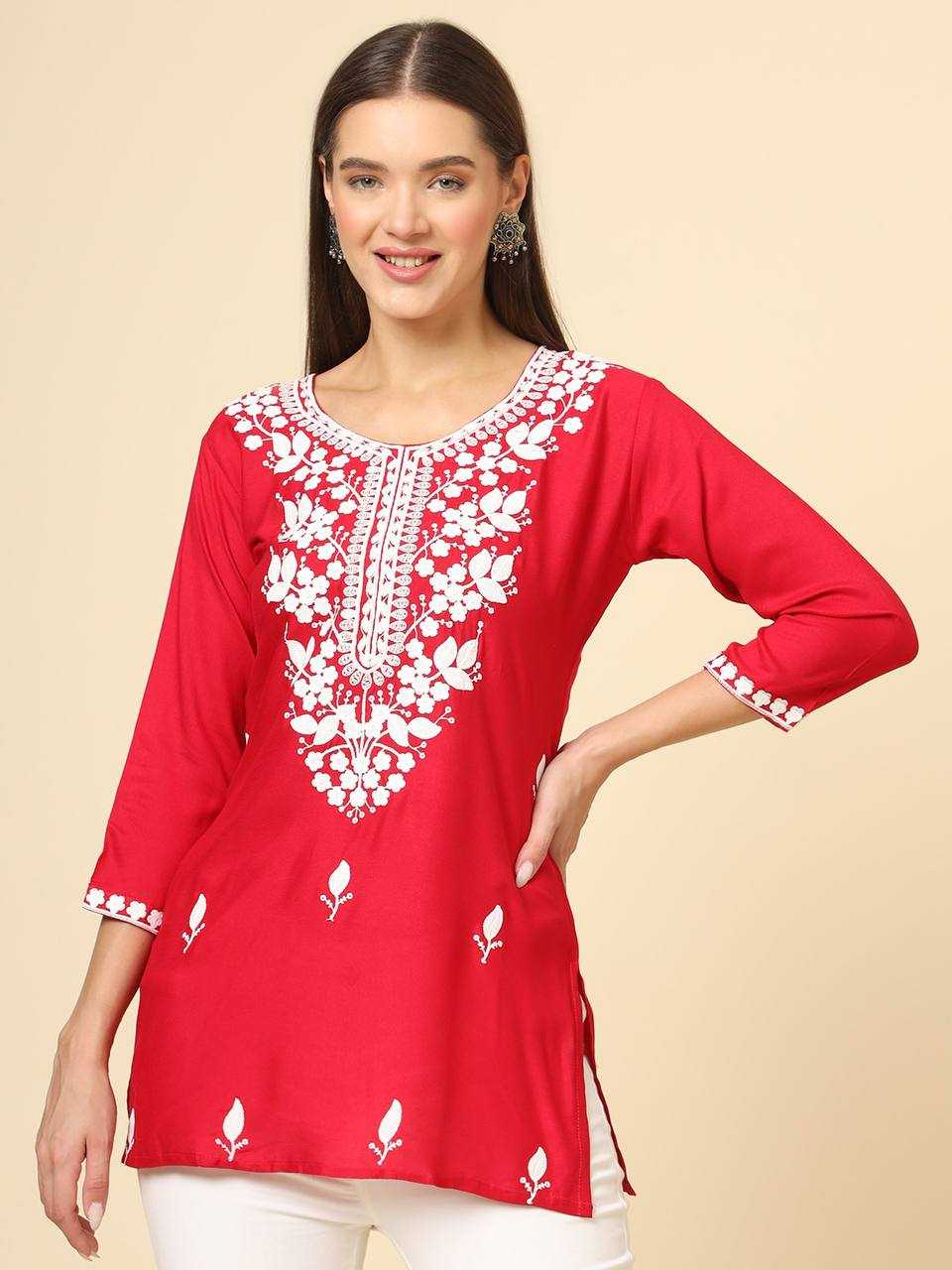 YNF REYON RVL Fabric WHOLESALE KURTI MANUFACTURER