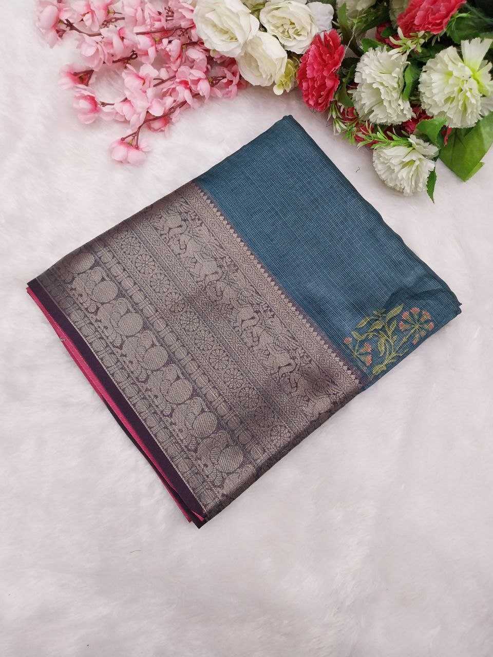 YNF SOFT KOTA SYF ANHANT-1 SAREES WHOLESALE PRINTED LADIES KOTA DORIA SAREES MANUFACTURER