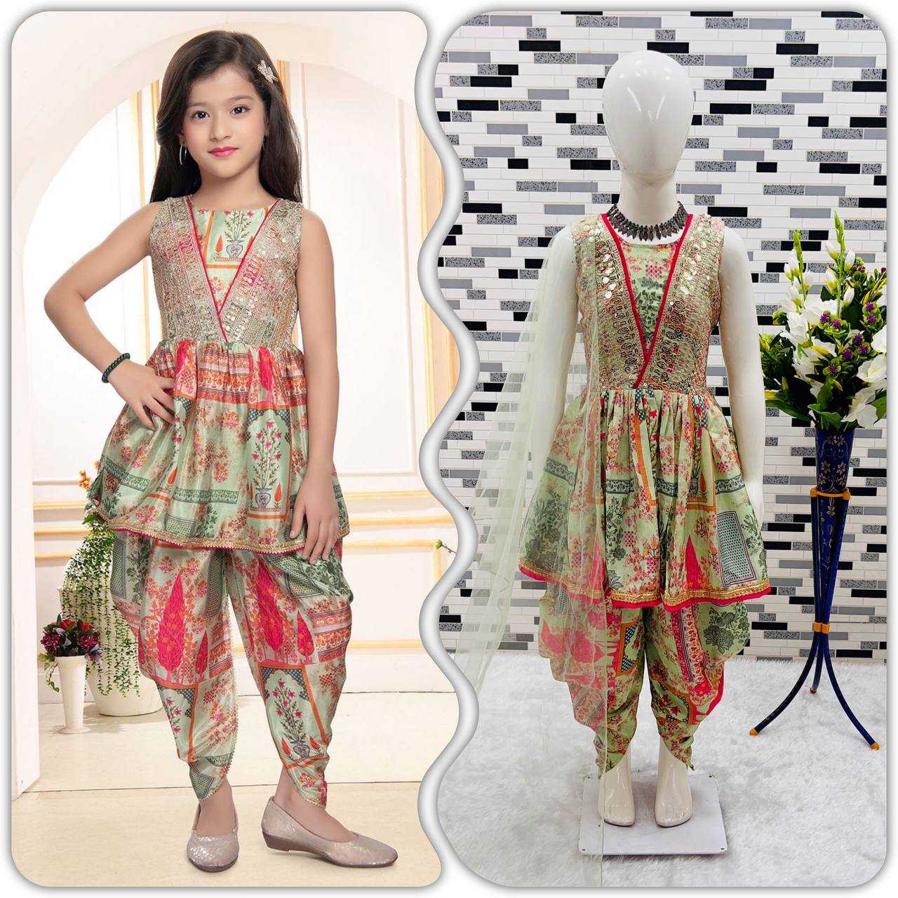 YNF CHINON SILK ROC 179 KIDS WEAR WHOLESALE KIDS SUITS MANUFACTURER 