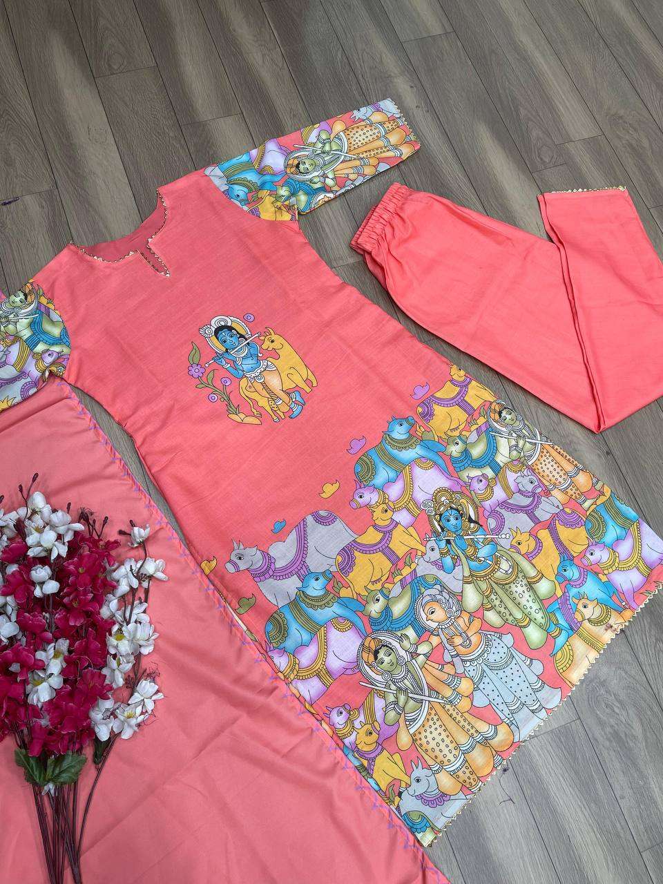 YNF COTTON KESH119 360 SUITS & DRESSES WHOLESALE LADIES PRINTED COTTON SUITS MANUFACTURER