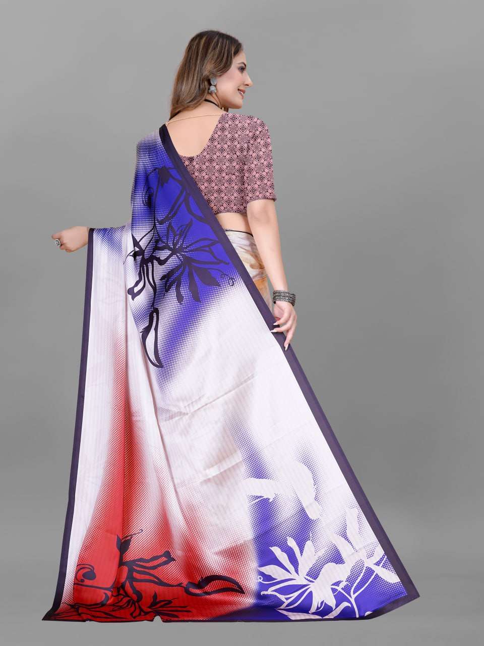 YNF CREPE SRRT JAPAN CRAPE4 SAREES WHOLESALE PRINTED LADIES CREPE SATIN SAREES MANUFACTURER