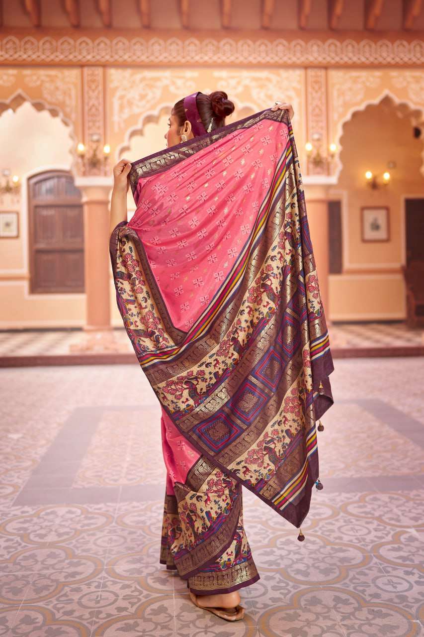 YNF DOLA SILK RHO DULHAN SILK SAREES WHOLESALE SOFT SILK TRADITIONAL PRINTED SILK SAREES MANUFACTURER