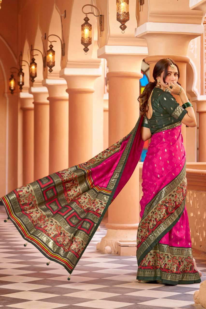 YNF DOLA SILK RHO DULHAN SILK SAREES WHOLESALE SOFT SILK TRADITIONAL PRINTED SILK SAREES MANUFACTURER