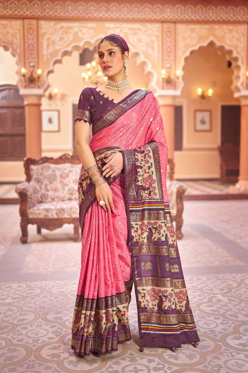 YNF DOLA SILK RHO DULHAN SILK SAREES WHOLESALE SOFT SILK TRADITIONAL PRINTED SILK SAREES MANUFACTURER