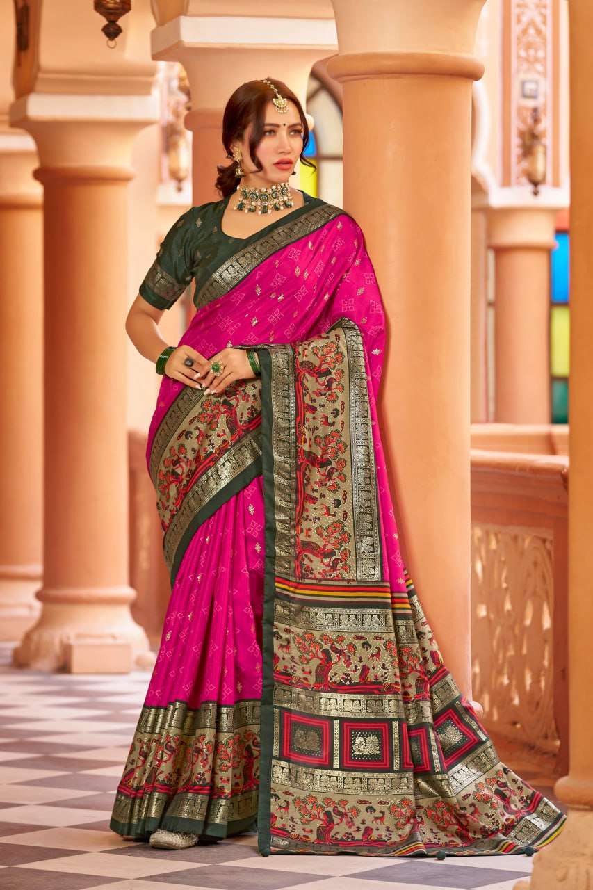 YNF DOLA SILK RHO DULHAN SILK SAREES WHOLESALE SOFT SILK TRADITIONAL PRINTED SILK SAREES MANUFACTURER