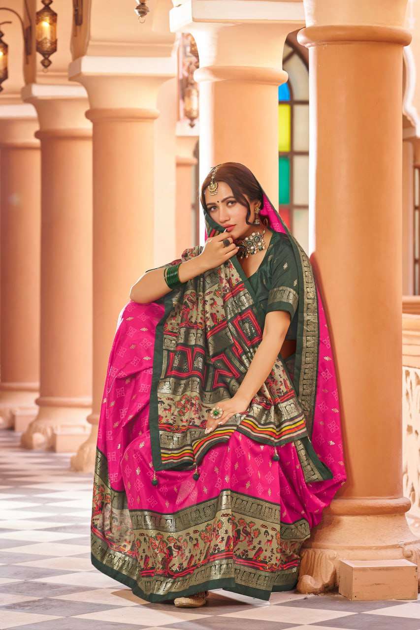 YNF DOLA SILK RHO DULHAN SILK SAREES WHOLESALE SOFT SILK TRADITIONAL PRINTED SILK SAREES MANUFACTURER