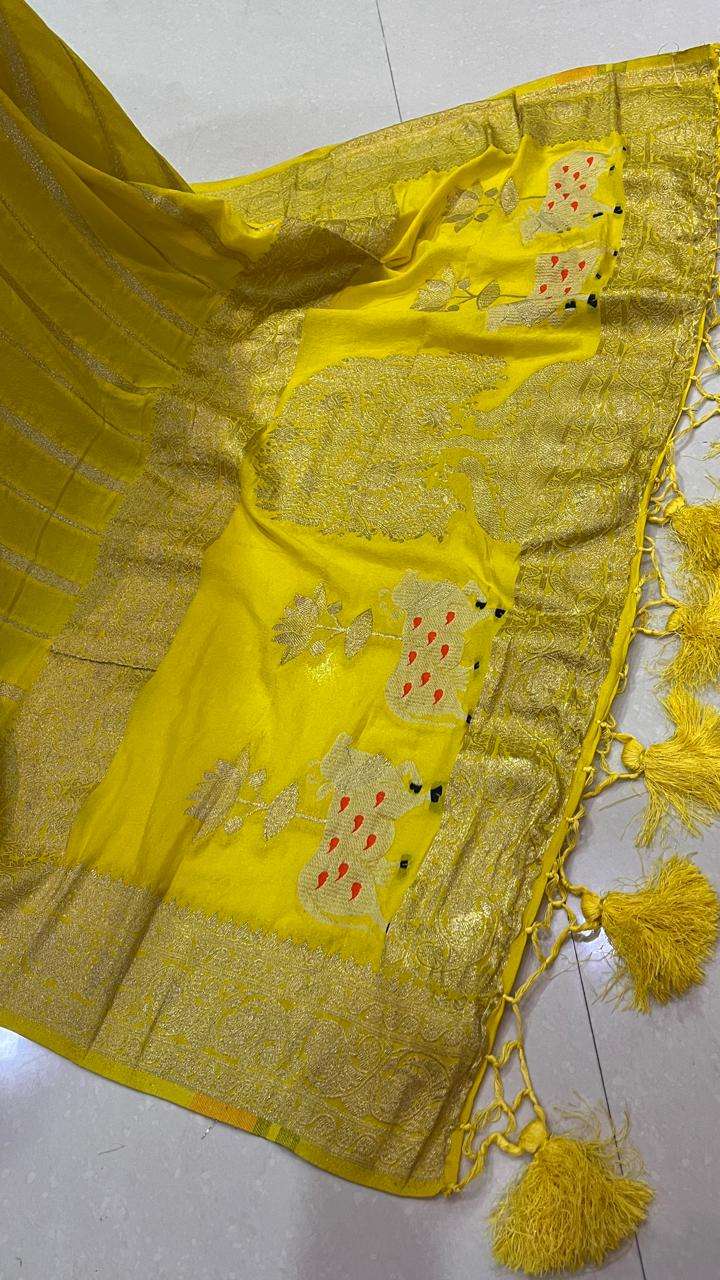 YNF GEORGETTE ANT 61 SILK SAREES WHOLESALE SOFT SILK KHADI SILK SAREES MANUFACTURER