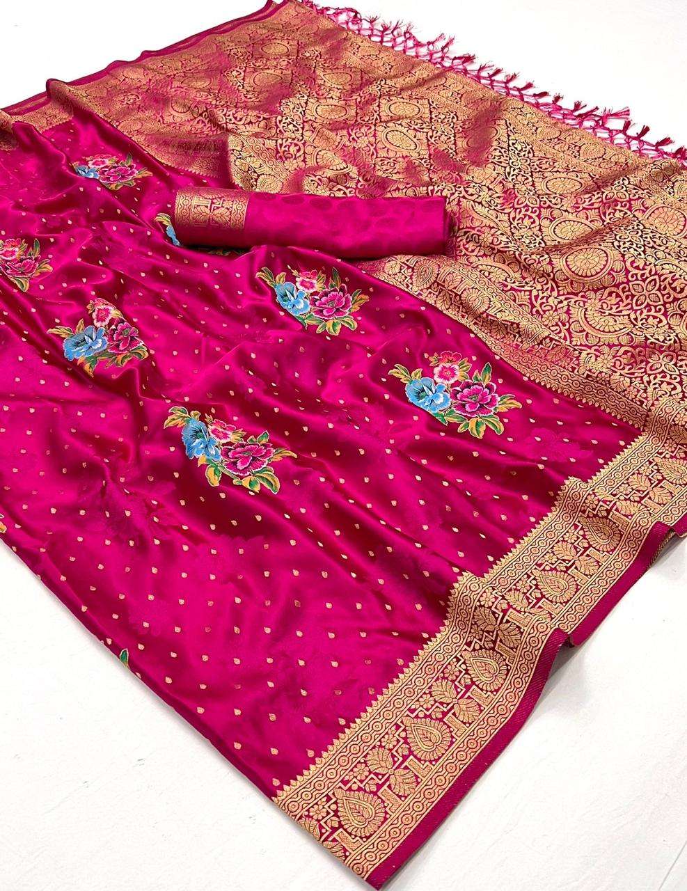 YNF HANDLOOM SILK SAN 360000 SILK SAREES WHOLESALE HEAVY SILK SOFT SILK HANDLOOM SAREES MANUFACTURER