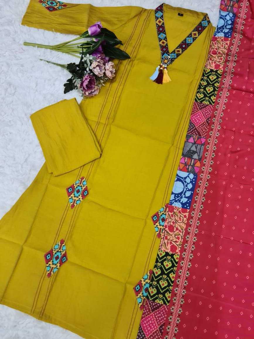 YNF HEAVY ROMAN SILK SMC KAJRI SUITS & DRESSES WHOLESALE DRESSES LADIES SILK SUITS MANUFACTURER 