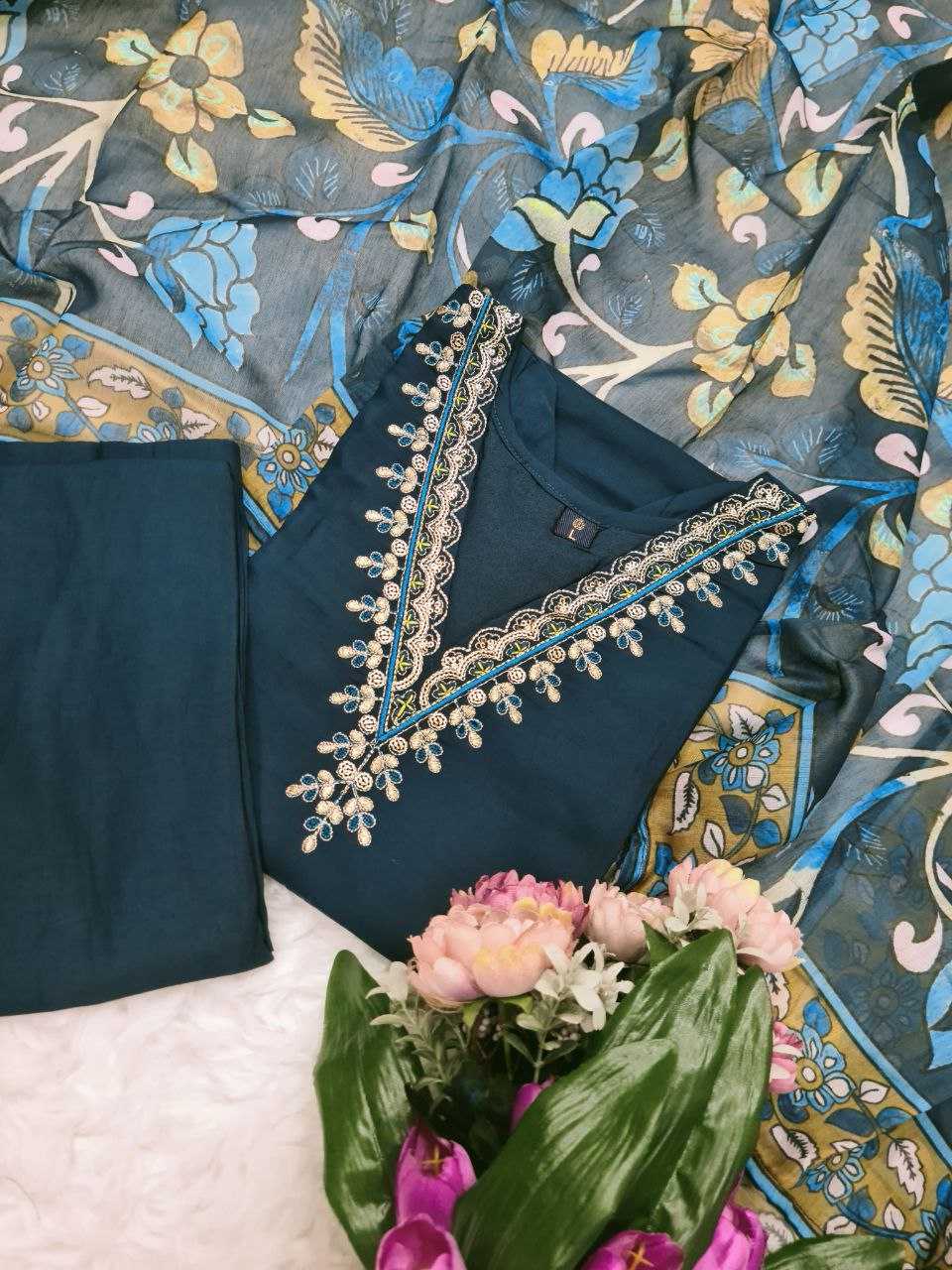 YNF HEAVY ROMAN SILK SMC MALVIKA SUITS & DRESSES WHOLESALE LADIES EMBROIDERY LADIES SALWAR SUITS MANUFACTURER