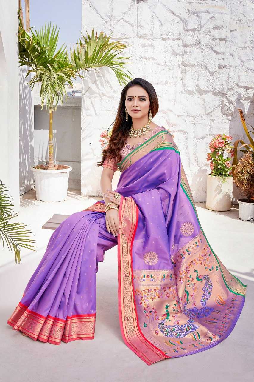 YNF PAITHANI SILK RHO sonpari-2 SILK SAREES WHOLESALE PAITHANI SAREES MANUFACTURER