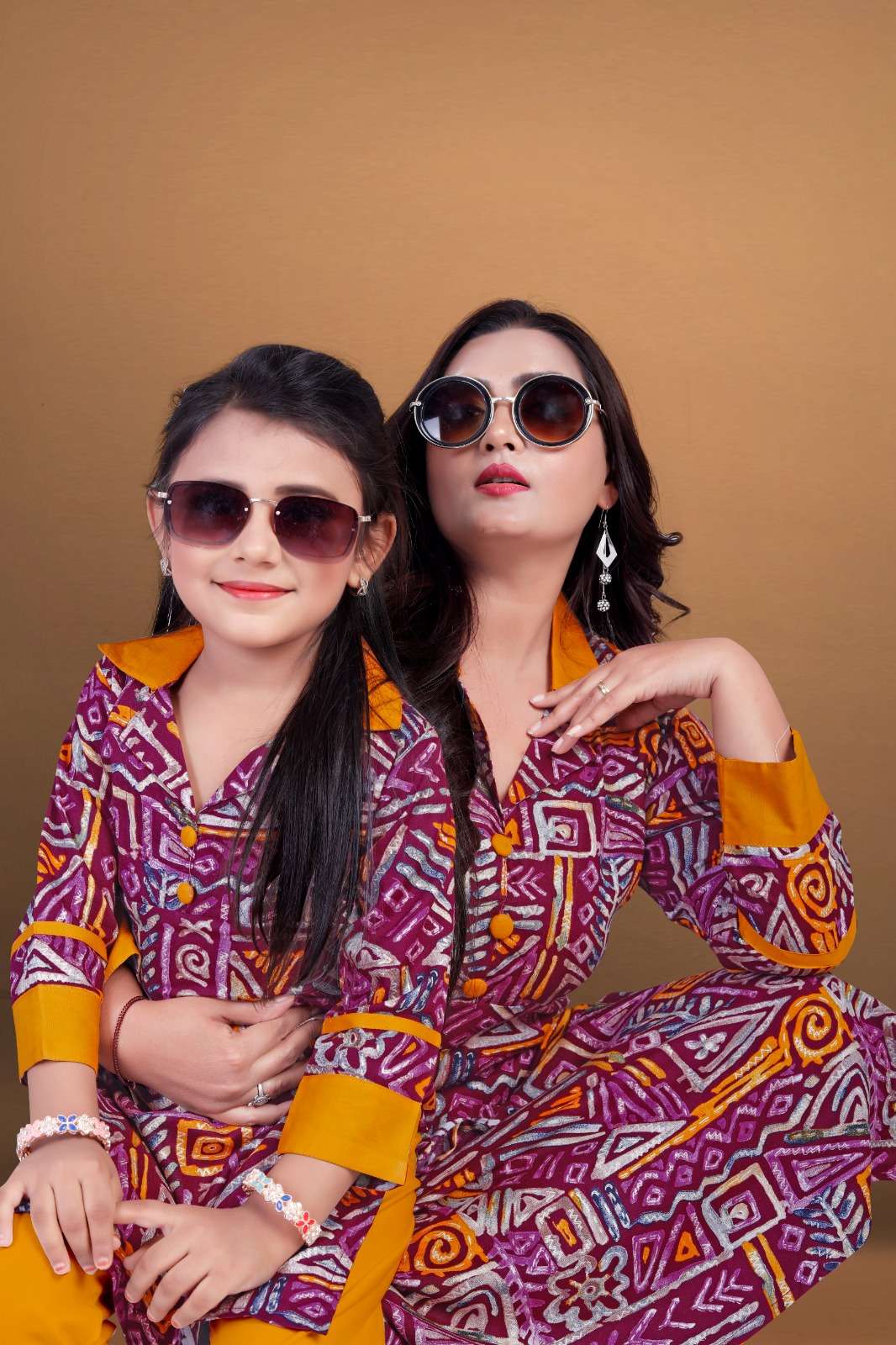 YNF RAYON WTX ANU RADHA MOTHER & DAUGHTER COMBO WHOLESALE TPO & PENT MANUFACTURER