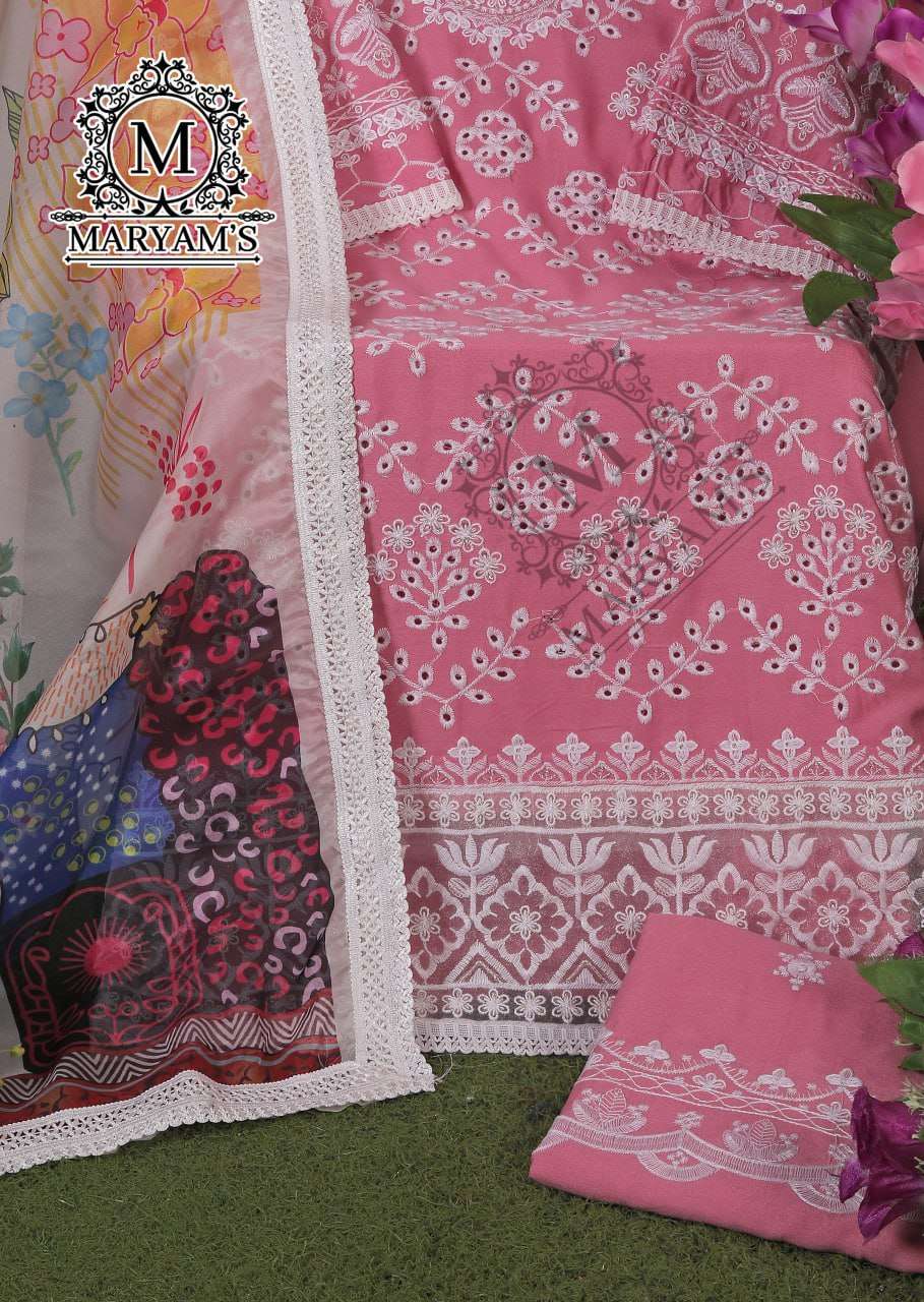 YNF REYON COTTON KAL 176 SUITS & DRESSESS WHOLESALE UNSTITCHED SUITS MANUFACTURER