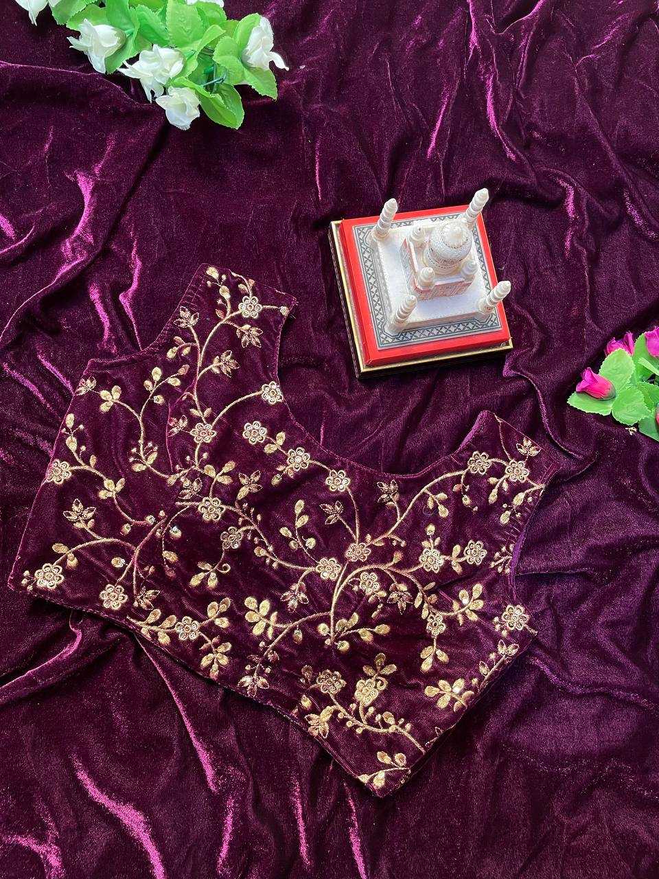 YNF VELVET RST 388 SAREES WHOLESALE PLAIN SOLID VELVET SAREES MANUFACTURER