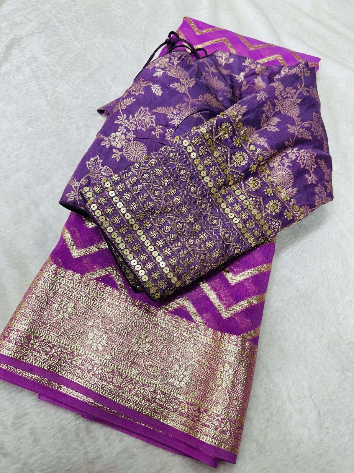 YNF VISCOSE APE 48 SAREES WHOLESALE JACQUARD ZARI BORDER VISCOSE SAREES MANUFACTURER