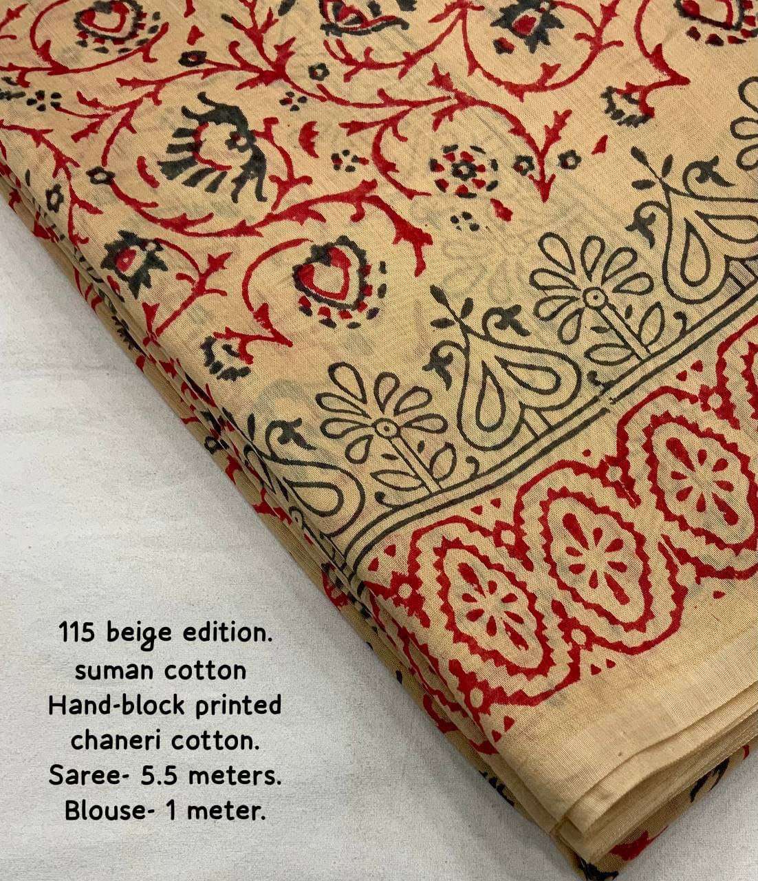 YNF CHANDERI COTTON KESH118 115 SAREES WHOLESALE PRINTED COTTON LINEN CHANDERI BLOCK PRINTED SAREES MANUFACTURER