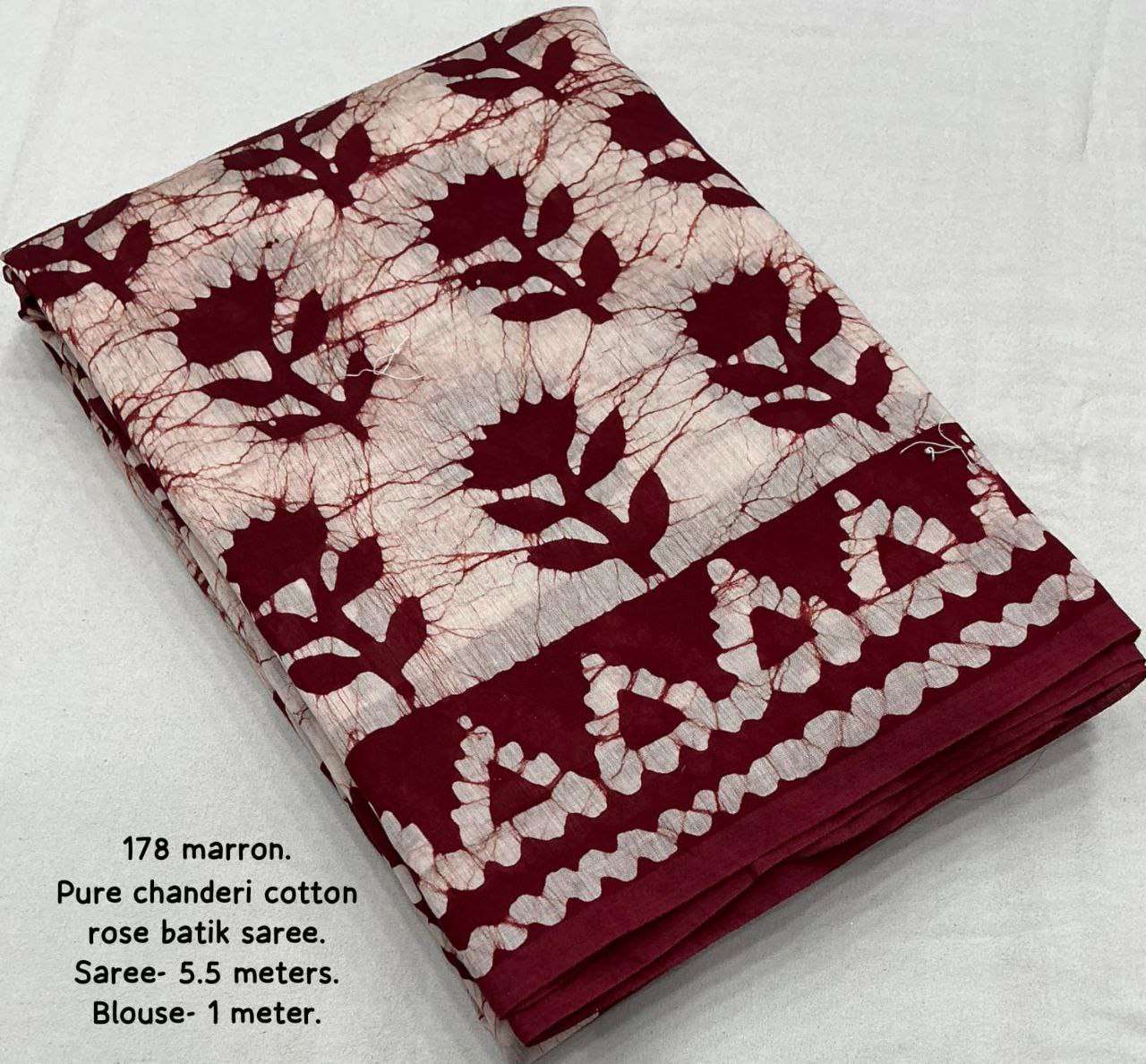 YNF CHANDERI COTTON KESH118 178 SAREES WHOLESALE PRINTED COTTON LINEN CHANDERI BATIK HAND PRINTED SAREES MANUFACTURER