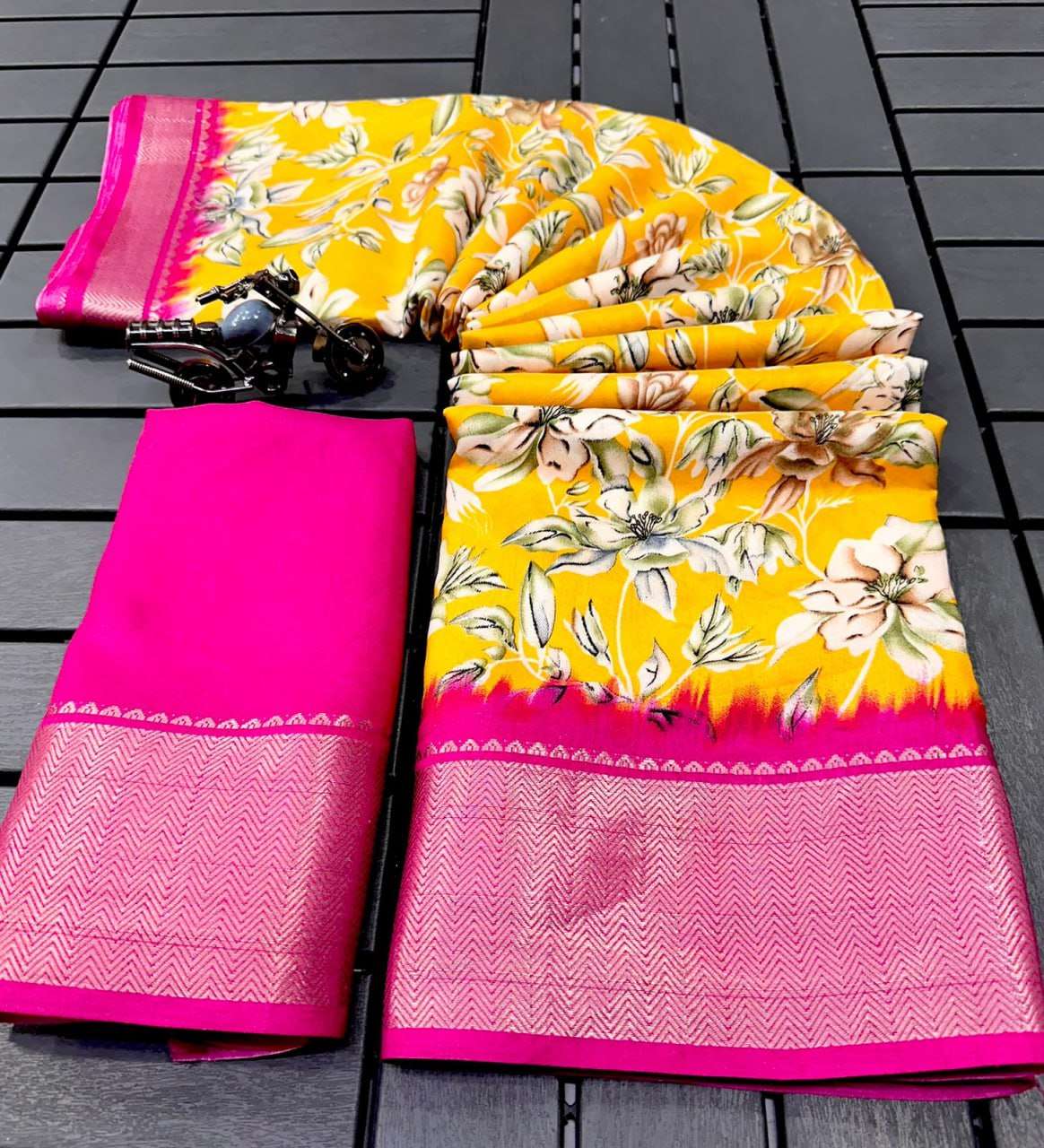 YNF DOLA SILK KESH110 RADHA12 SAREES WHOLESALE PRINTED LADIES INDIAN SAREES MANUFACTURER