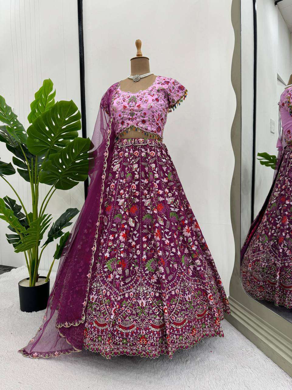 YNF FAUX GEORGETTE RIN162 258 LEHENGAS WHOLESALE DESIGNER FANCY TRADITIONAL LEHENGAS MANUFACTURER