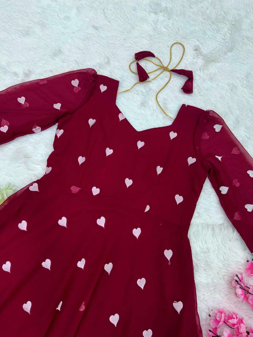 YNF GEORGETTE RIN126 260 KURTIS WHOLESALE SHORT PARTY WEAR FANCY GEORGETTE PRINTED SILK KURTIS MANUFACTURER