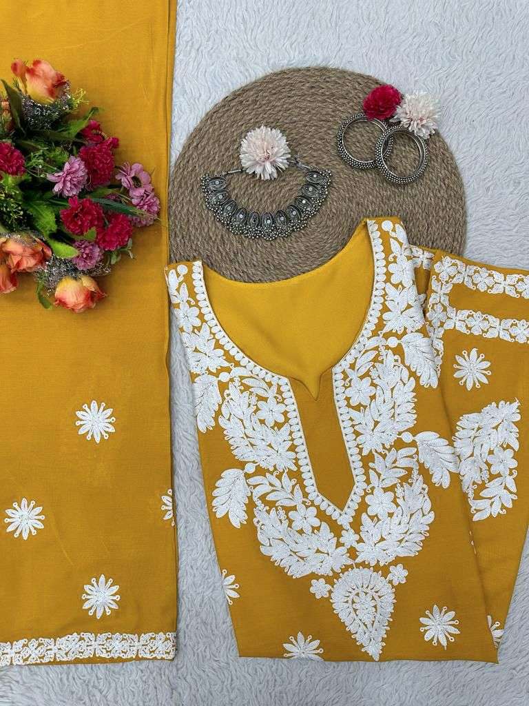 YNF HEAVY RAYON RIN133 1382 KURTIS WHOLESALE LONG RAYON KURTIS WITH BOTTOM FANCY KURTIS MANUFACTURER