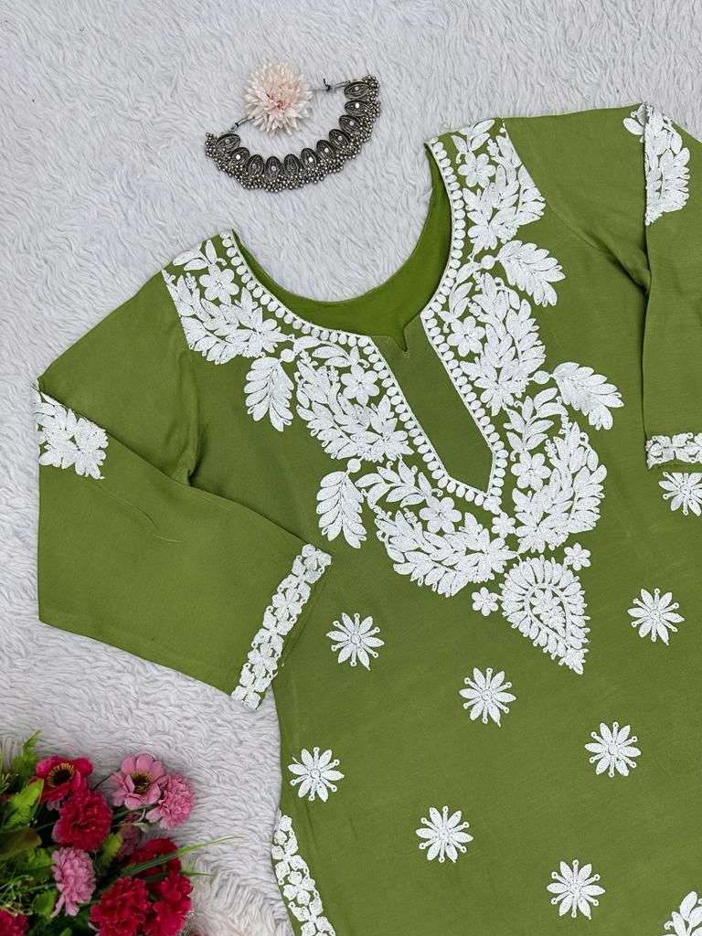 YNF HEAVY RAYON RIN133 1382 KURTIS WHOLESALE LONG RAYON KURTIS WITH BOTTOM FANCY KURTIS MANUFACTURER