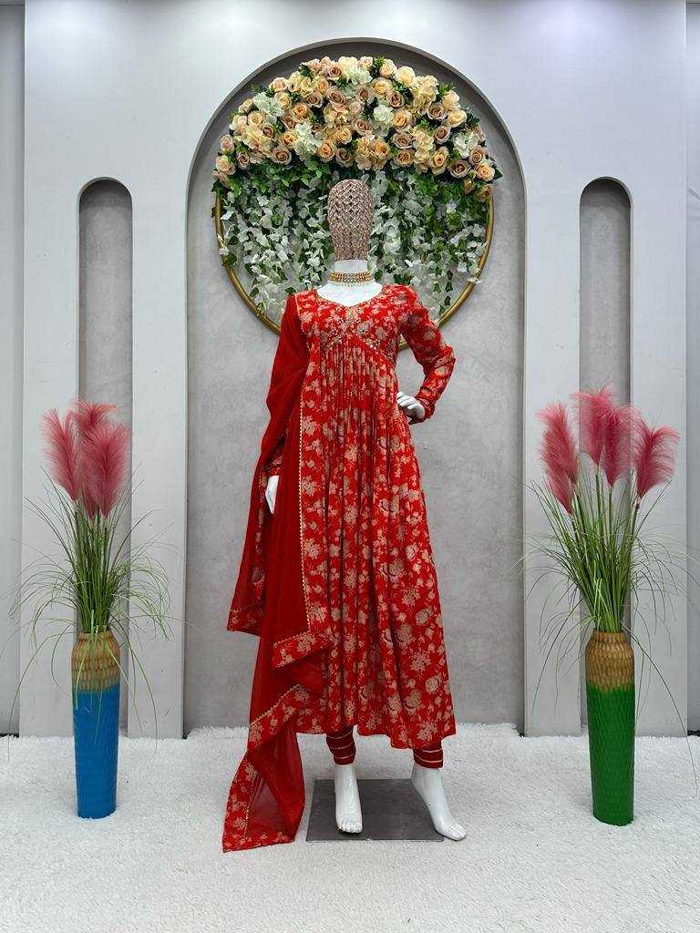 YNF MASLIN SILK RIN169 5648 SUIT WHOLESALE LADIES,ALIA CUT,PRITED SUIT MANUFACTURER