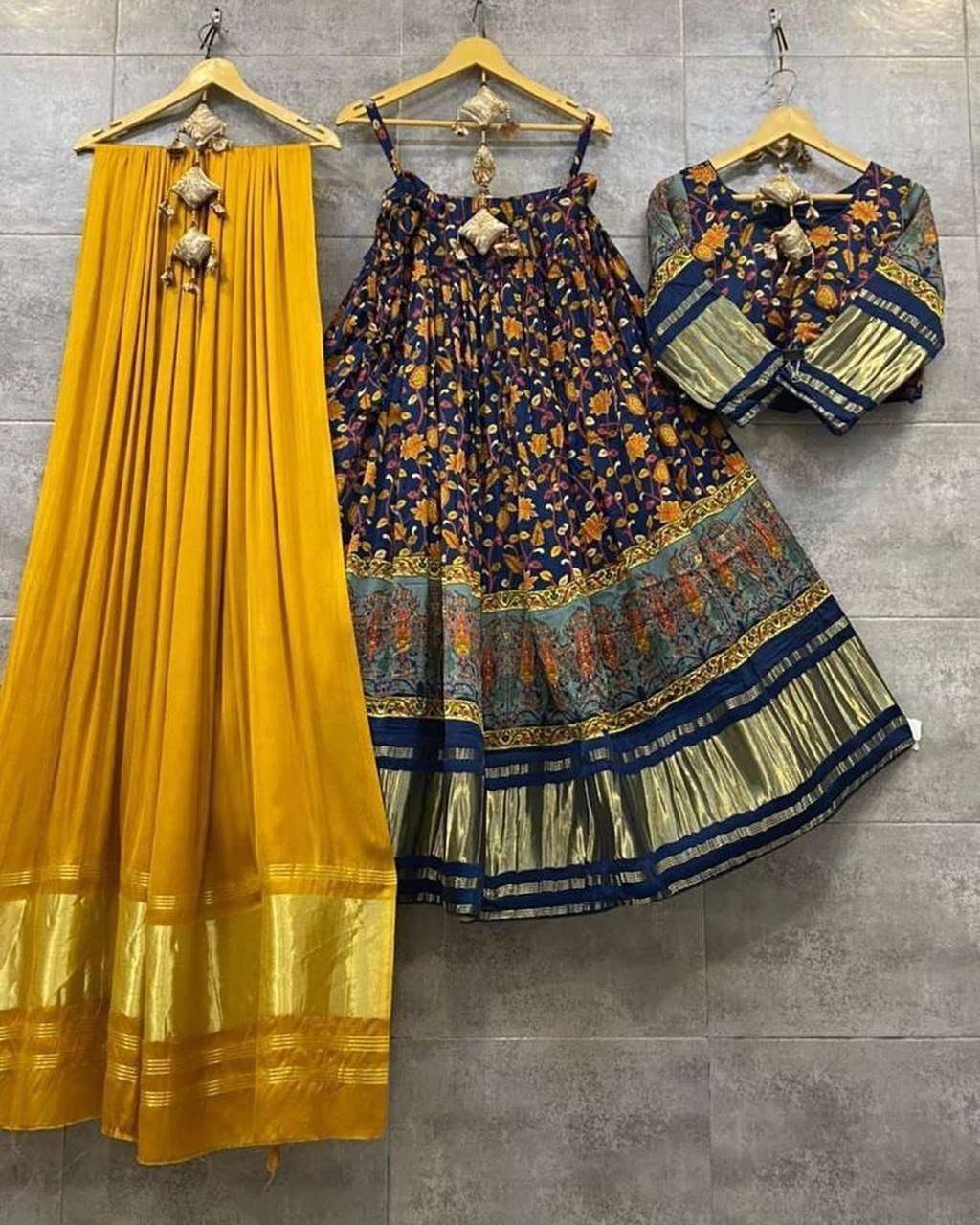  YNF SATIN RIN141 515 LEHENGAS WHOLESALE SILK PRINTED NAVRATRI CHANIYA CHOLI LEHENGAS MANUFACTURER