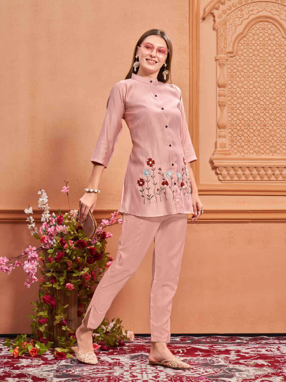 YNF VISCOSE RIN131 GULABO WESTERN WEAR WHOLESALE CO-ORD SET MANUFACTURER