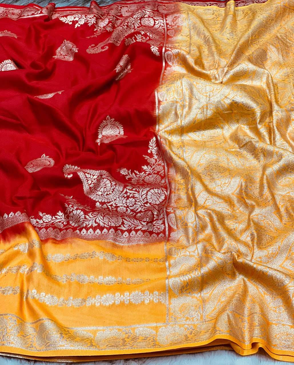 YNF VISCOSE RIN186 26 SILK SAREES WHOLESALE BANARASI SILK SOFT SILK TRADITIONAL SAREES MANUFACTURER