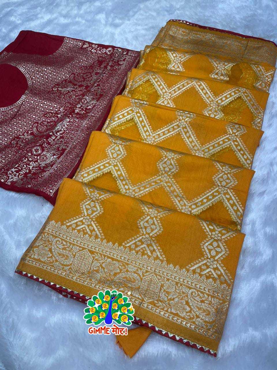 YNF BANARASI COTTON RIN128 RJK73 SILK SAREES WHOLESALE BANARASI SILK SOFT SILK TRADITIONAL SAREES MANUFACTURER