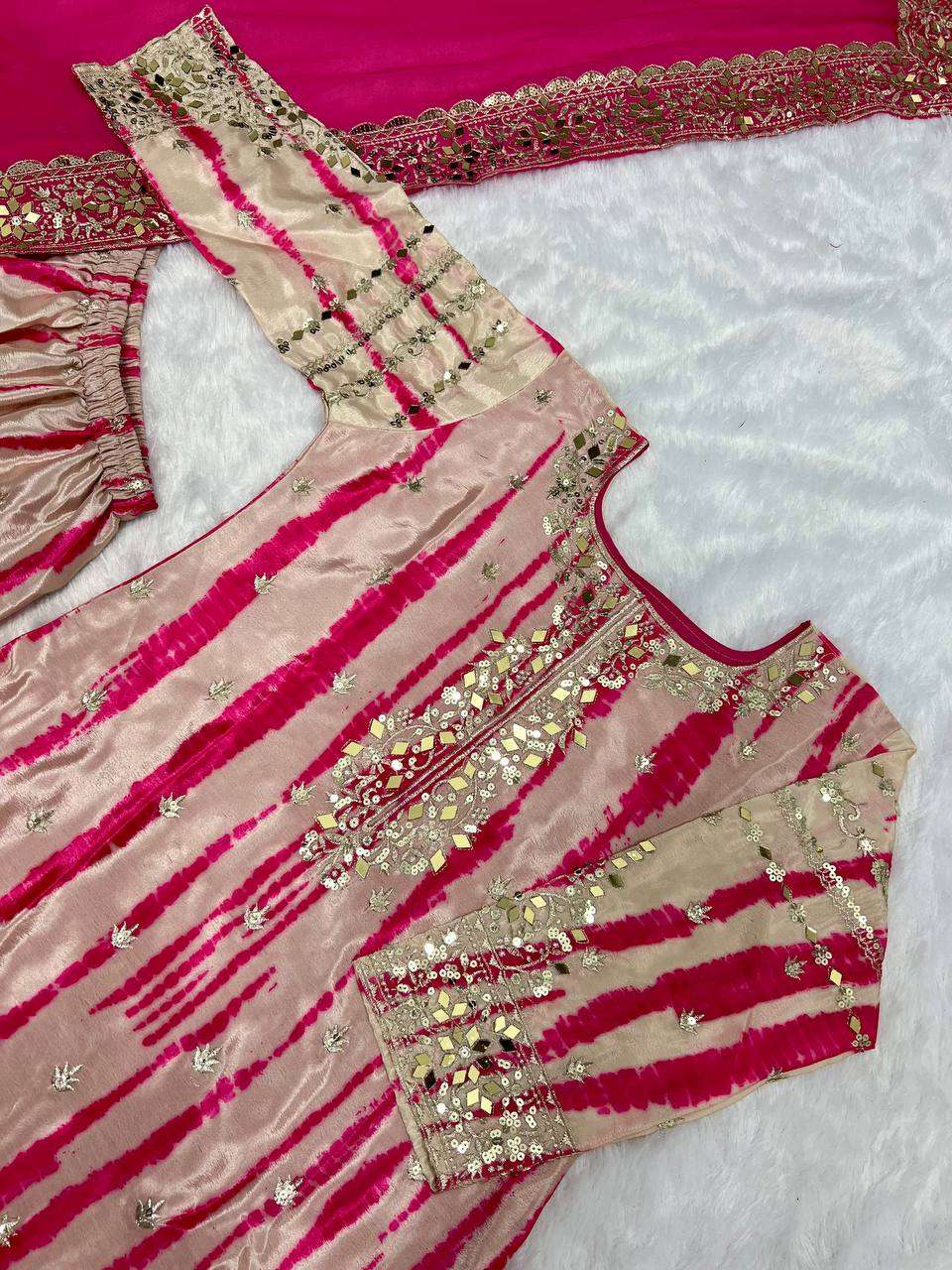 YNF CHINON SILK KESH122 480 SUITS & DRESSES WHOLESALE PRINTED EMBROIDERY PATIALA LADIES SALWAR LADIES SILK SUITS MANUFACTURER