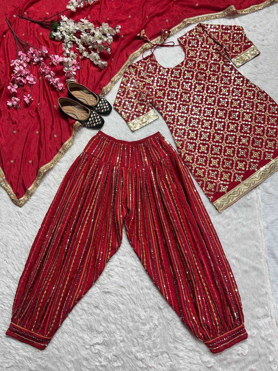 YNF CHINON SILK KESH146 5021 SUITS & DRESSES WHOLESALE EMBROIDERY PATIALA LADIES SALWAR LADIES SILK DHOTI SALWAR PUNJABI SUITS MANUFACTURER