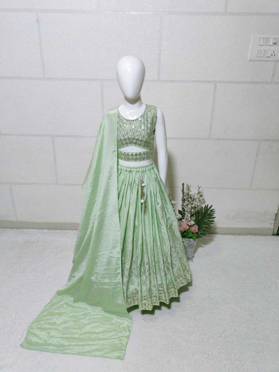 YNF CHINON SILK KESH168 MNT33 KIDS WEAR WHOLESALE KIDS LEHENGA KIDS TRADITIONAL OUTFITS KIDS LEHENGA CHOLI KIDS FESTIVE WEAR KIDS WEDDING OUTFITS MANUFACTURER