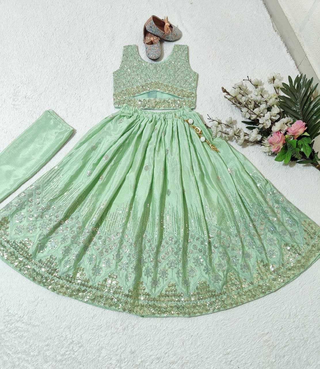 YNF CHINON SILK KESH168 MNT33 KIDS WEAR WHOLESALE KIDS LEHENGA KIDS TRADITIONAL OUTFITS KIDS LEHENGA CHOLI KIDS FESTIVE WEAR KIDS WEDDING OUTFITS MANUFACTURER