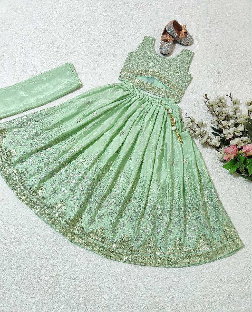 YNF CHINON SILK KESH168 MNT33 KIDS WEAR WHOLESALE KIDS LEHENGA KIDS TRADITIONAL OUTFITS KIDS LEHENGA CHOLI KIDS FESTIVE WEAR KIDS WEDDING OUTFITS MANUFACTURER