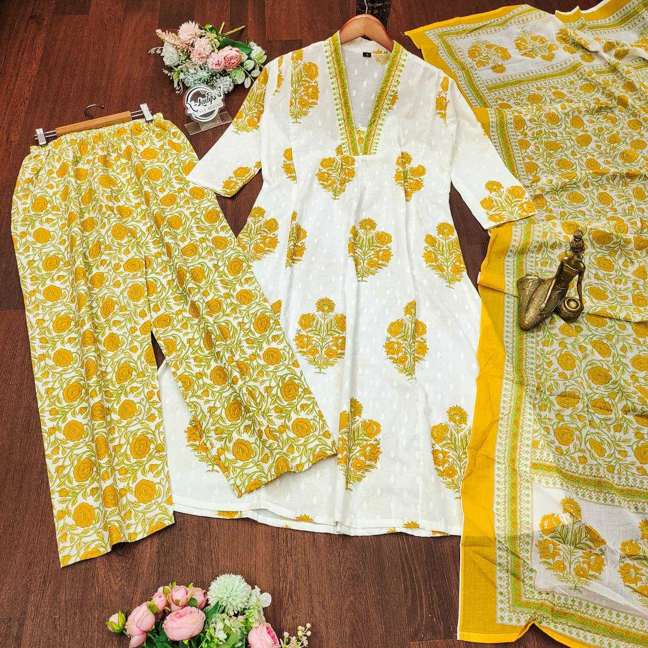 YNF COTTON KESH211 LDY01 SUITS & DRESSES WHOLESALE PRINTED COTTON PALAZZO WHITE SALWAR SUITS MANUFACTURER