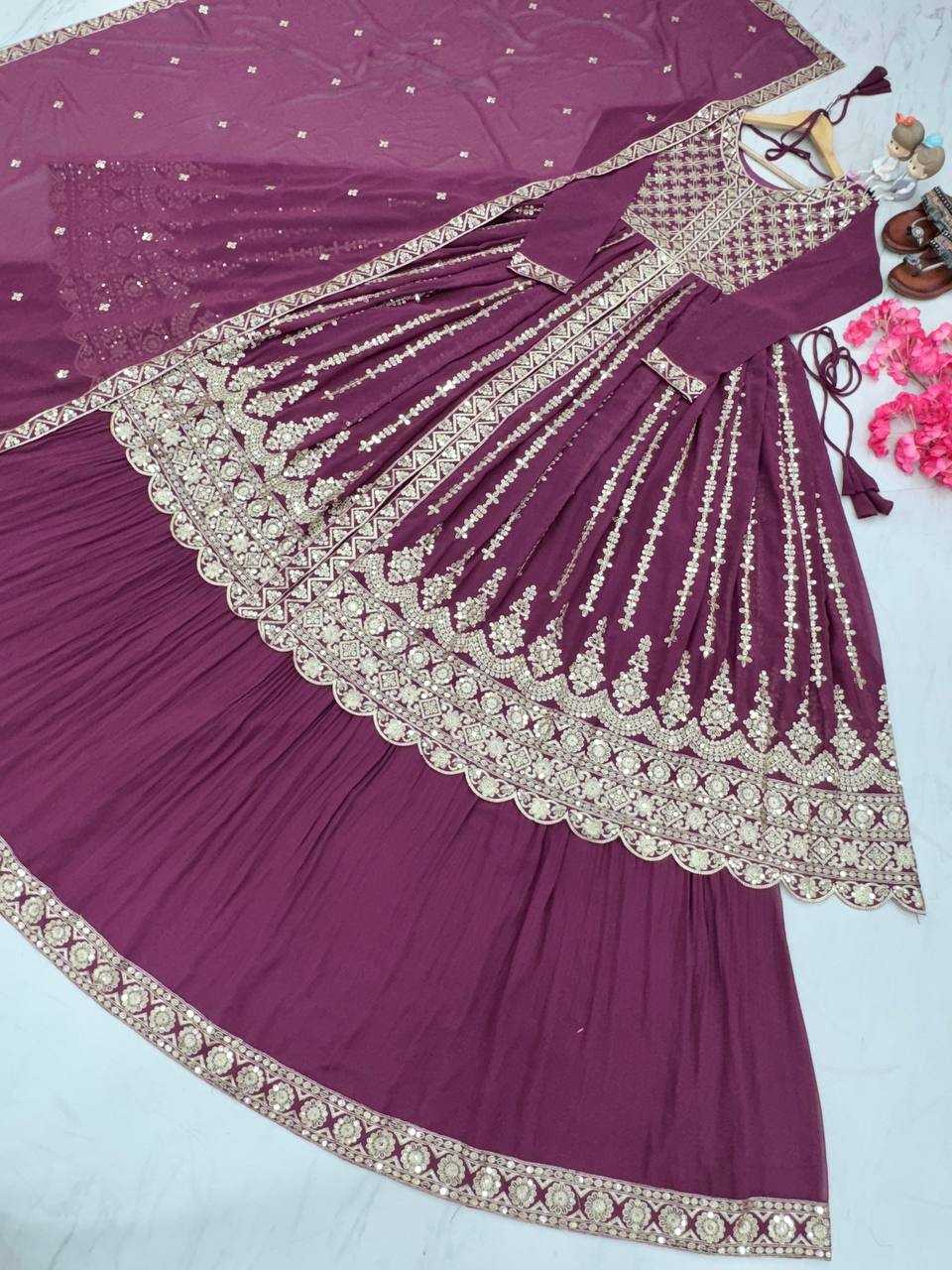 YNF FAUX GEORGETTE KESH141 171 LEHENGAS WHOLESALE FANCY TRADITIONAL EMBROIDERED LEHENGAS MANUFACTURER