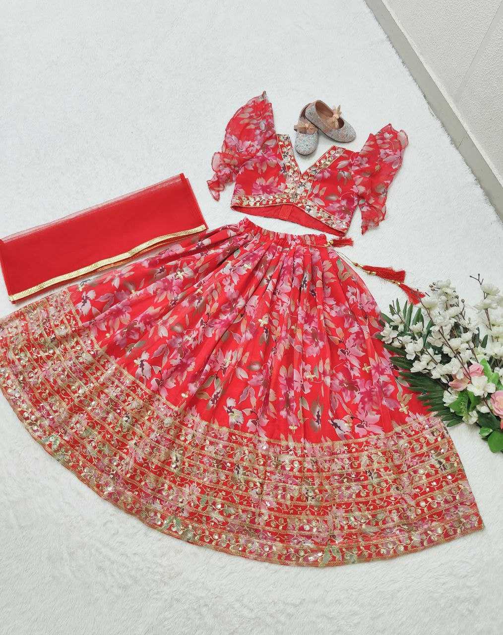 YNF FAUX GEORGETTE KESH168 MNT10 KIDS WEAR WHOLESALE KIDS LEHENGA KIDS ETHNIC WEAR KIDS TRADITIONAL OUTFITS KIDS LEHENGA CHOLI KIDS WEDDINGS OUTFITS KIDS DIWALI CLOTHES  MANUFACTURER