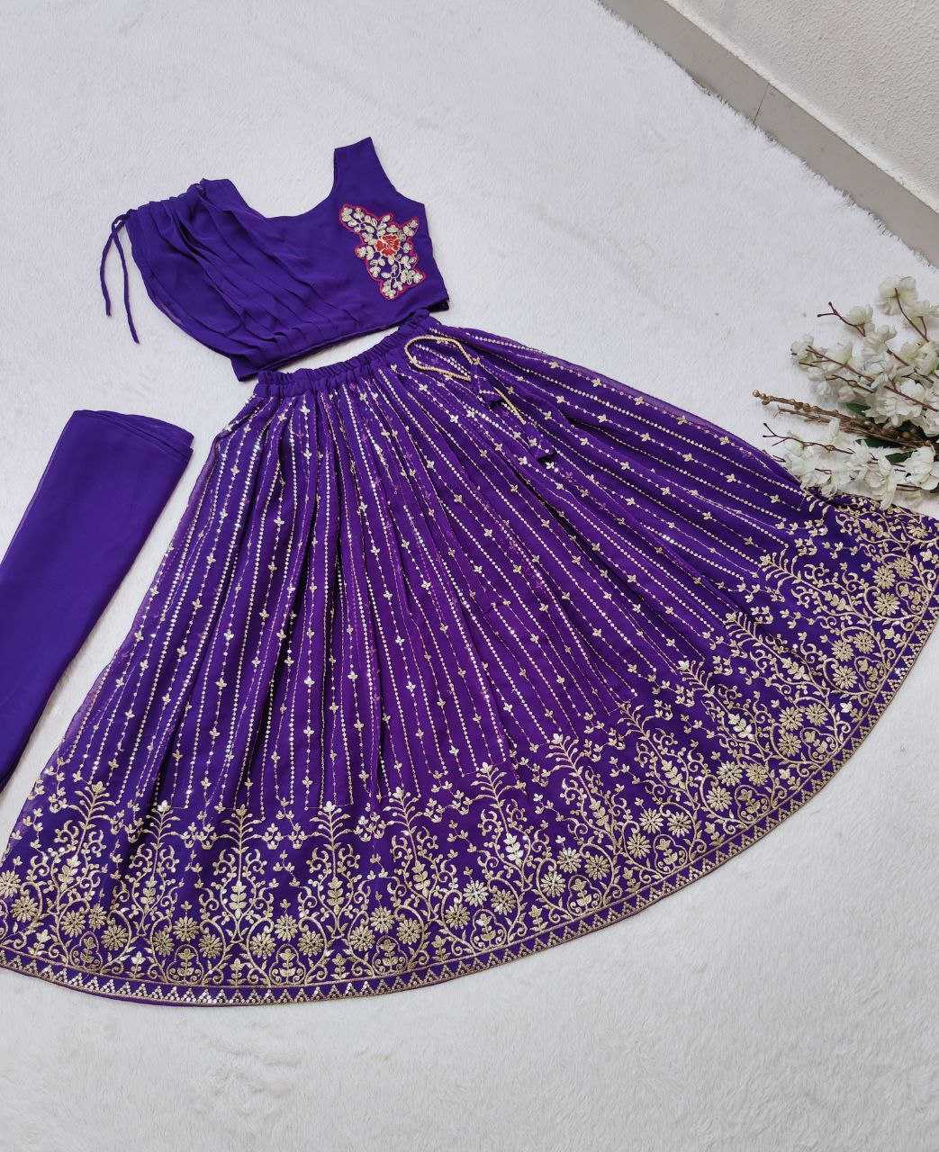 YNF FAUX GEORGETTE KESH168 MNT27 KIDS WEAE WHOLESALE  KIDS LEHENGA KIDS ETHNIC WEAR KIDS TRADITIONAL OUTFITS KIDS FESTIVE WEAR KIDS WEDDING OUTFITS MANUFACTURER