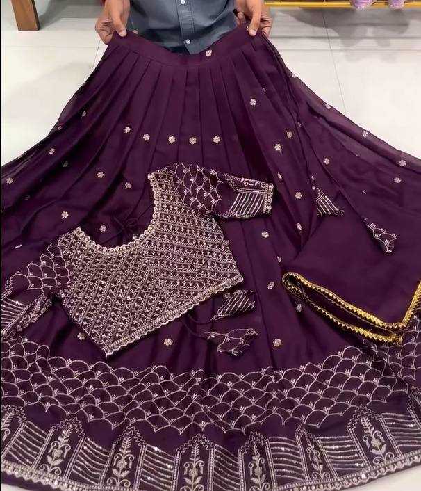 YNF FAUX GEORGETTE RIN102 RCBA13 LEHENGAS WHOLESALE  FANCY TRADITIONAL EMBROIDERED LEHENGAS MANUFACTURER