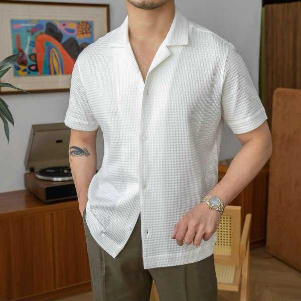 YNF KESH103  20 MENS WEAR WHOLESALE MENS SHIRTS HALF SLEEVE MENS SHIRTS MANUFACTURER