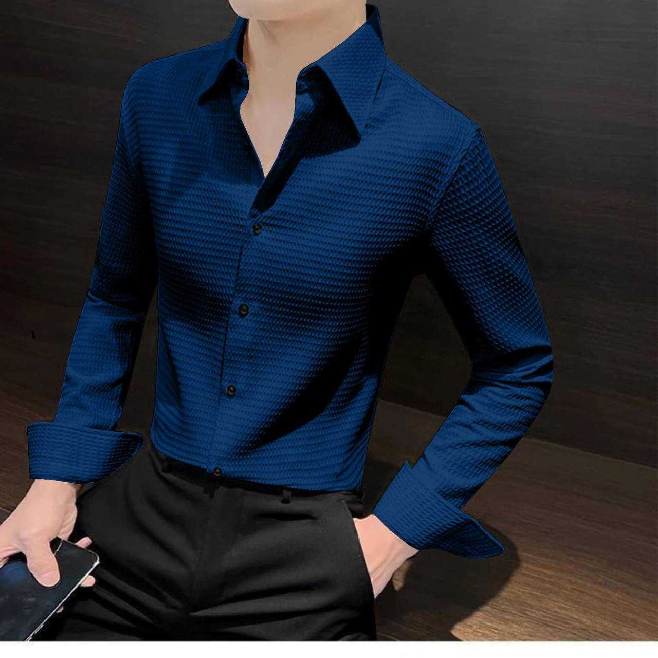 YNF KESH103  26 MENS WEAR WHOLESALE MEN FULL SLEEVES SHIRTS MANUFACTURER