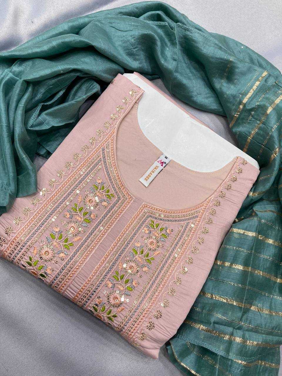 YNF MUSLIN SILK RIN188 Campa SUITS & DRESSES WHOLESALE EMBROIDERED LADIES SILK PARTY WEAR LONG KURTIS SUITS MANUFACTURER